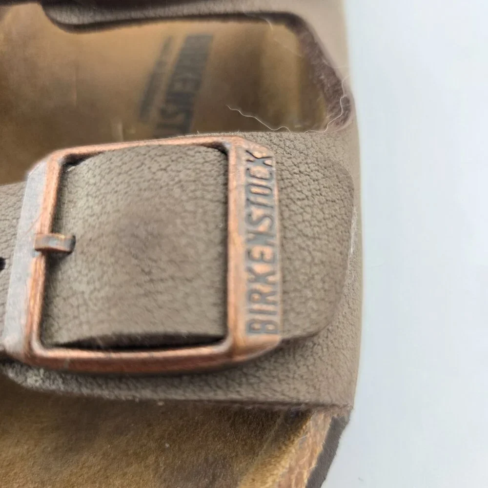 🟤 BIRKENSTOCK Arizona Kids Sandals | Euro 32 / US 13–13.5 | Birko-Flor® Nubuck